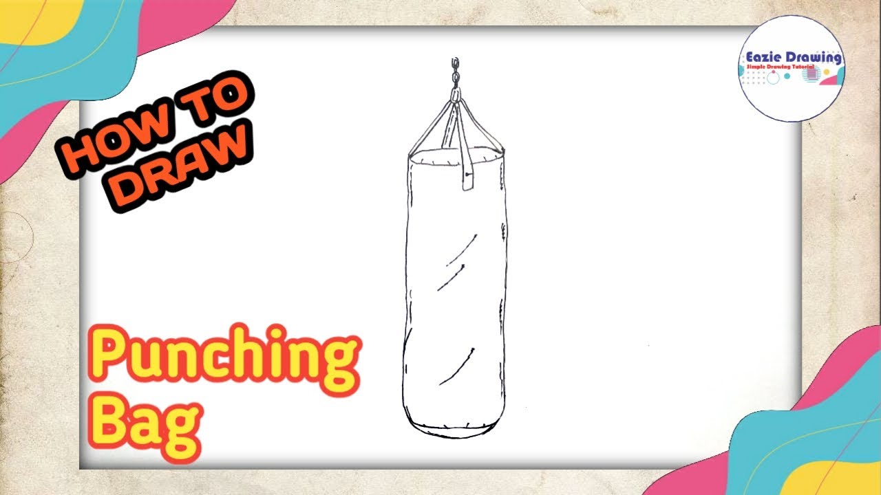 How to Draw Punching Bag