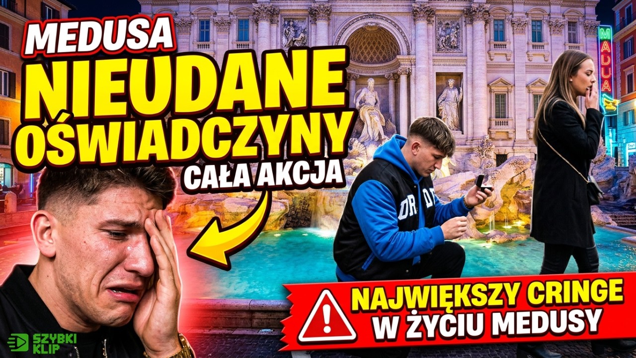 Największy CRINGE w życiu MEDUSY | NIEUDANE OŚWIADCZYNY 💍❌