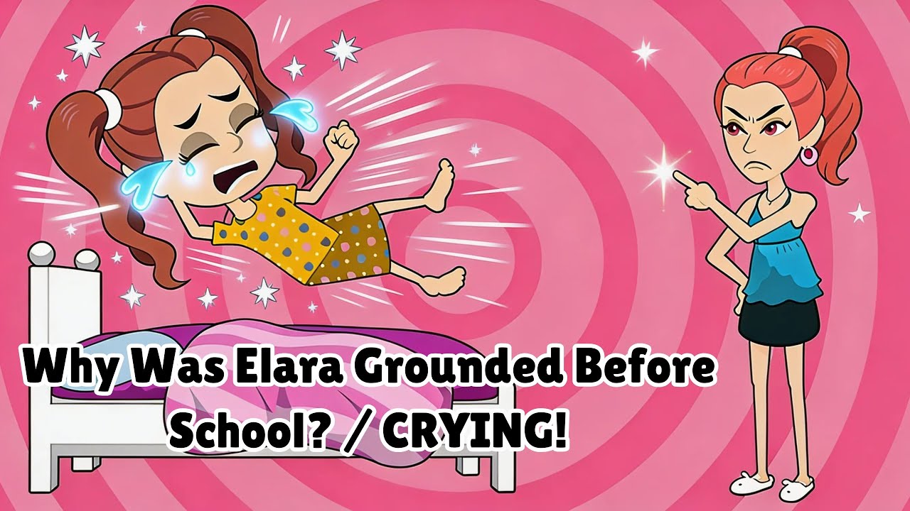 Почему Элару наказали перед школой? / Плачет!