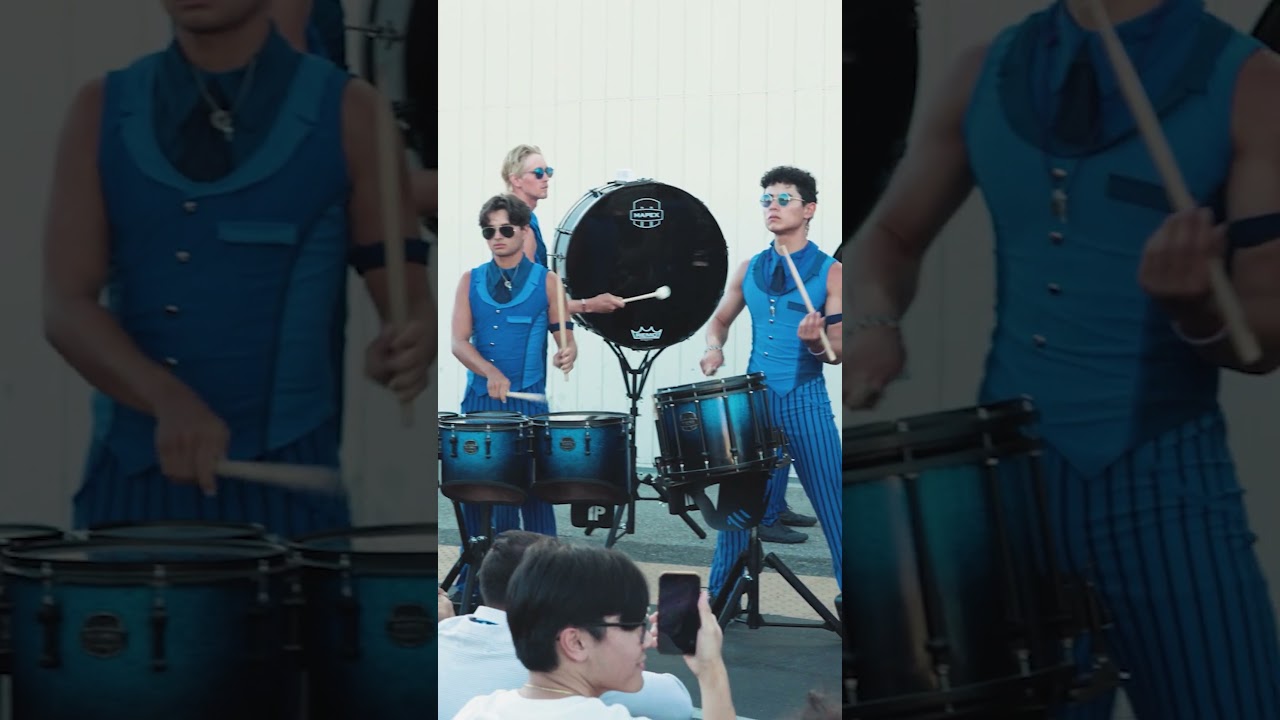 Try not to head bang challenge (impossible) - Cheesy Poofs😮&zwj;💨 #drumcorps #drumline  #marching