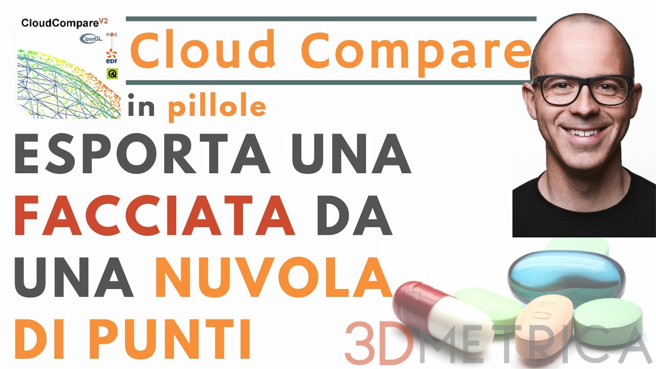 Cloud Compare - Esporta una facciata da una nuvola di punti (se non hai l'ortomosaico)