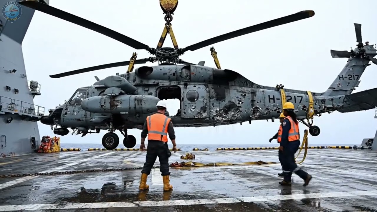 Restoring a Sunken Helicopter: Can it Fly Again? Engine Rebuild & Salvage