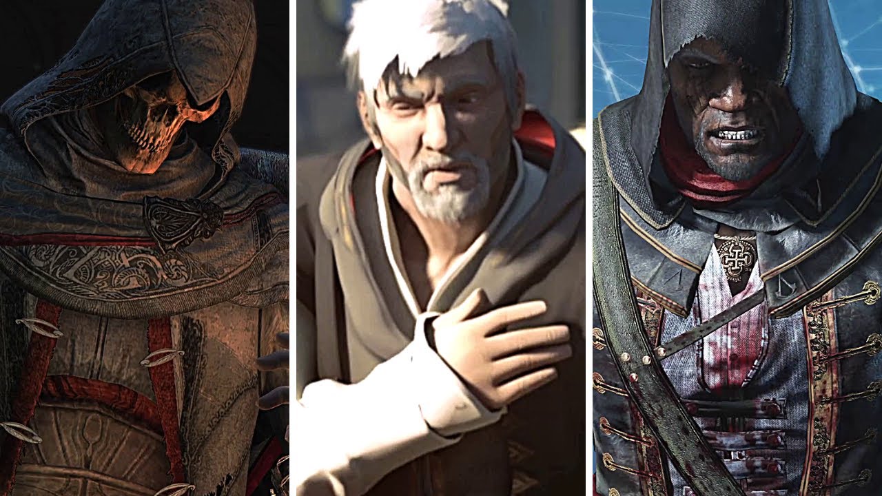 Каждая сцена смерти ассасина в Assassin's Creed
