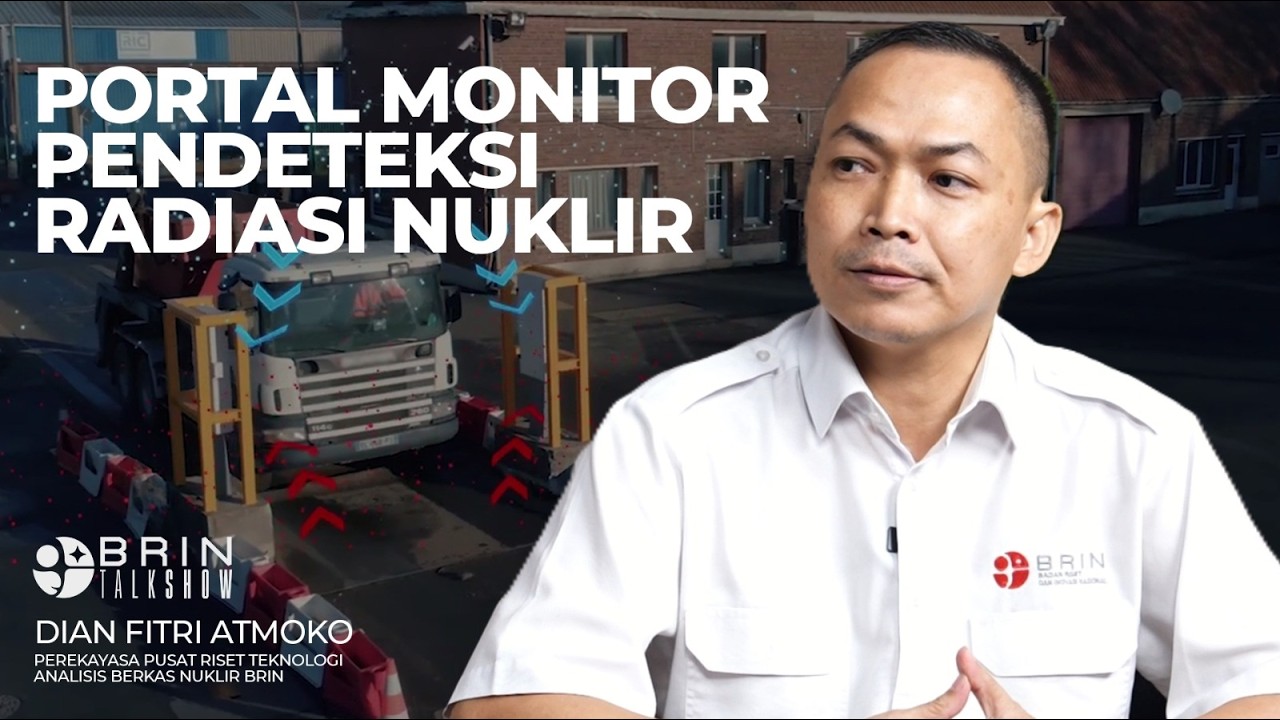 Portal Monitor Pendeteksi Radiasi Nuklir