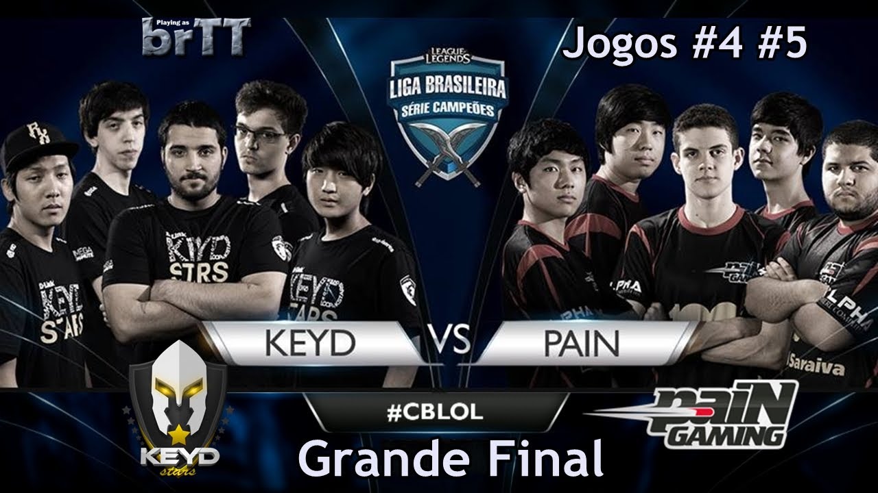 Keyd Stars x paiN Gaming - Final CBLOL 2014 - Jogos #4 #5