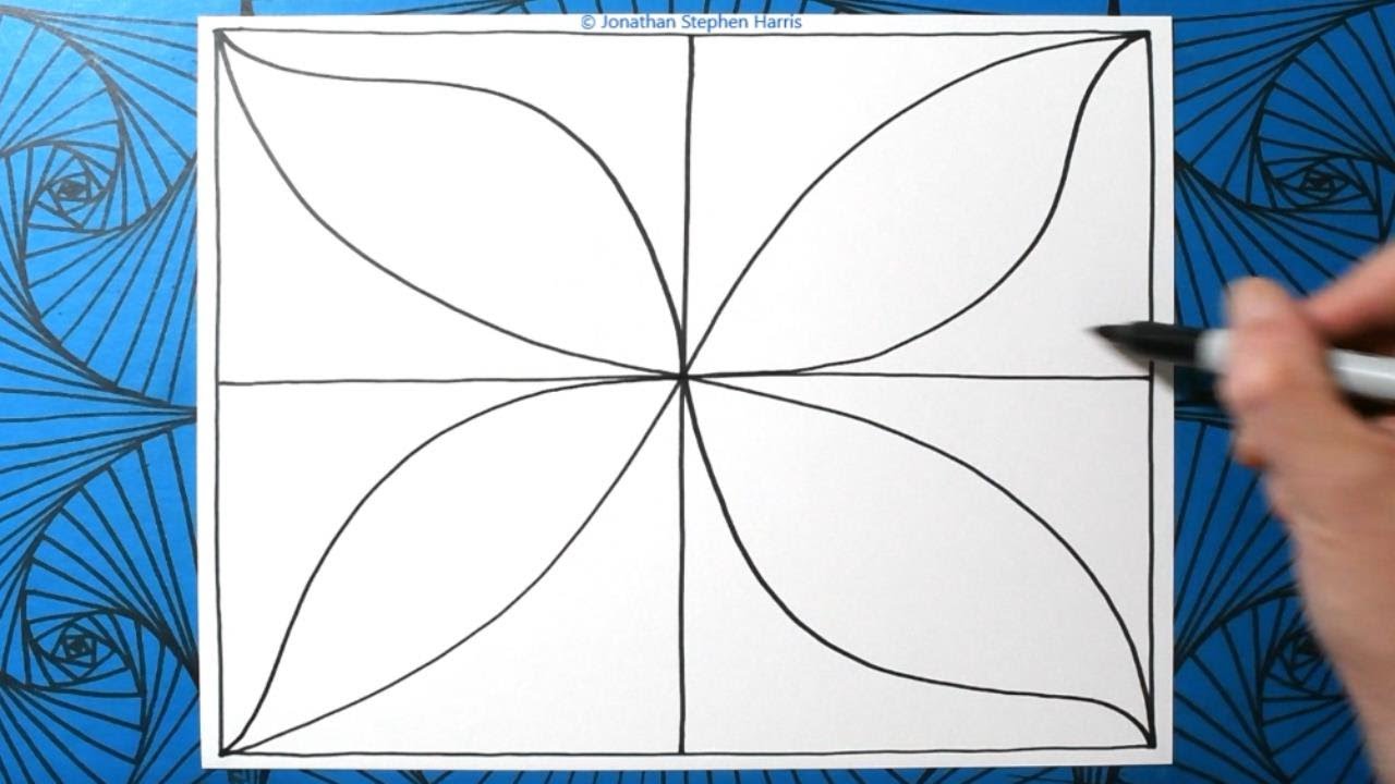 Breathtaking Spinner 3D Pattern / Relaxing Spiral Art Drawing / Optical Line Illusion #8