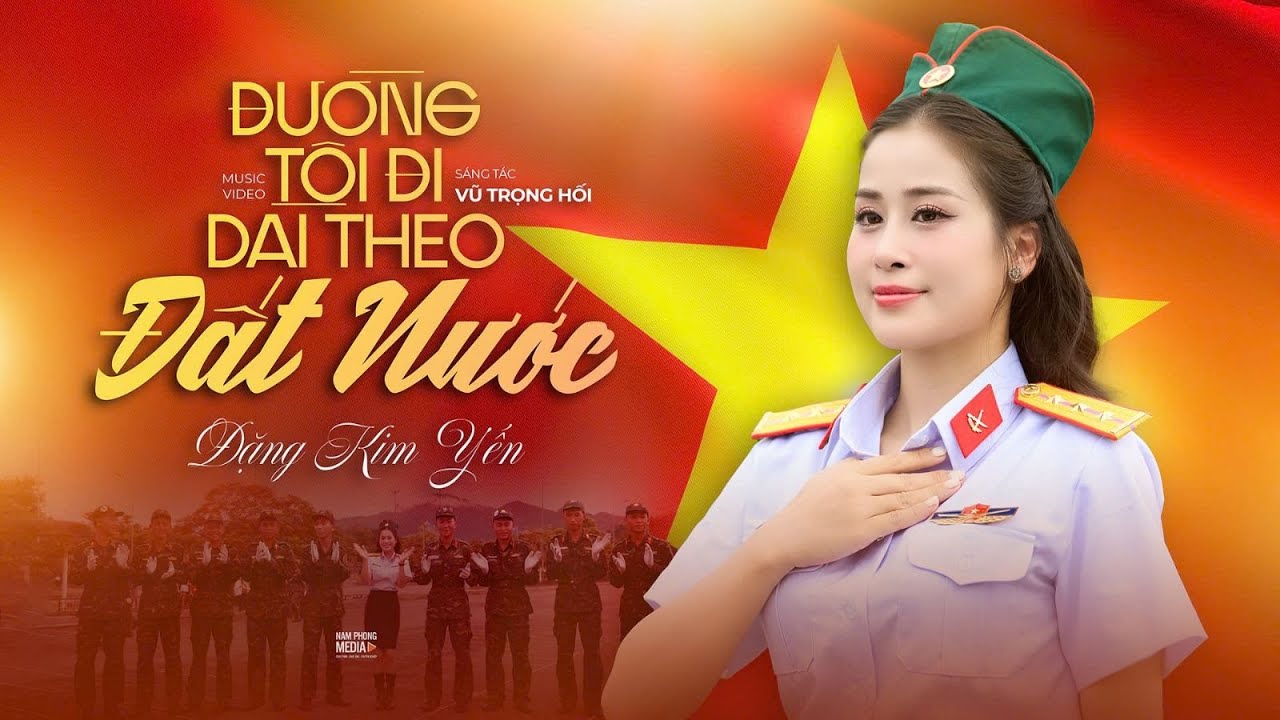 NỮ CHIẾN SĨ HÁT TẶNG BỘ ĐỘI Diễu Binh A80 🔥 Đường Tôi Đi Dài Theo Đất Nước - Đặng Kim Yến, MV 4K