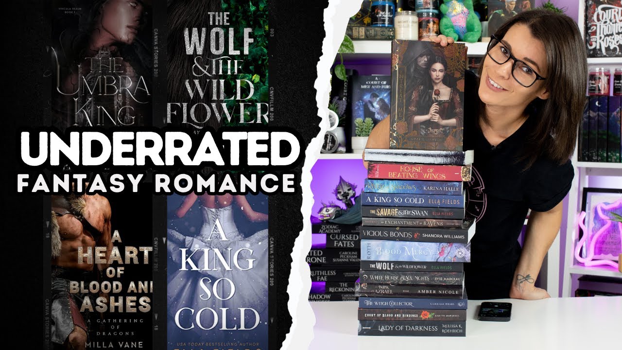 15 Underrated Fantasy Romance Books (2024) // Hidden Gems in Fantasy Romance You Need to Read NOW
