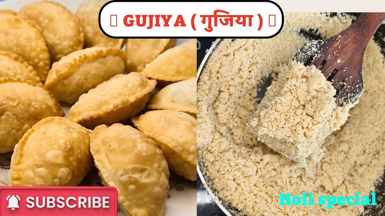 🛑HOLI SPECIAL 🌈🫟 GUJIYA 💗 | CRISPY AND CRUNCHY 💕|#subscribe#food#holispecial#holi#gujiya#like#foodie