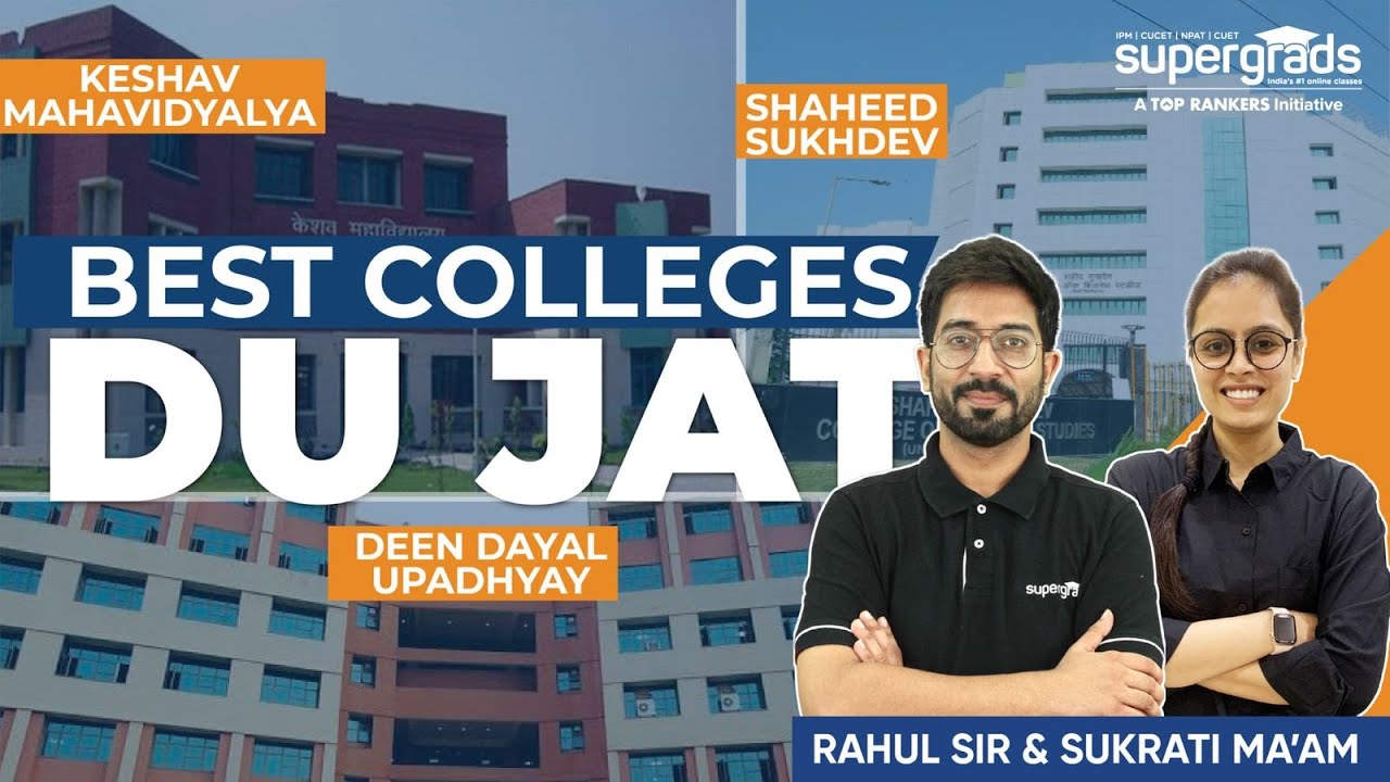 Top Colleges Under DU JAT (Course-Wise) | Top Colleges of Delhi University by DU JAT Exam