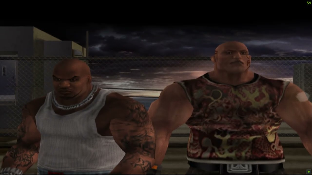 Golem and Napalm 99 VS Shinkai and Lin Fong | CPU VS CPU | Urban Reign