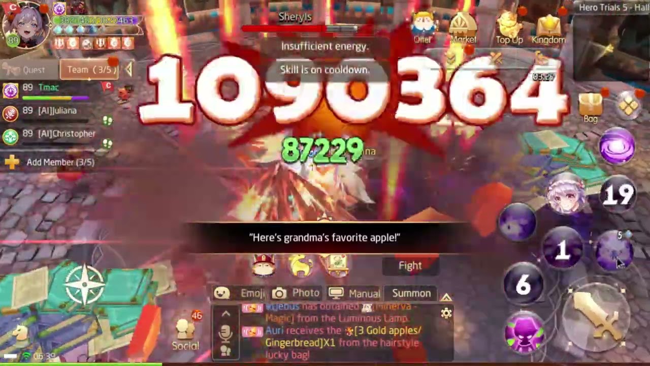 Tales Of Wind Radiant Rebirth | Hero Trial (Apoc) 5 Solo