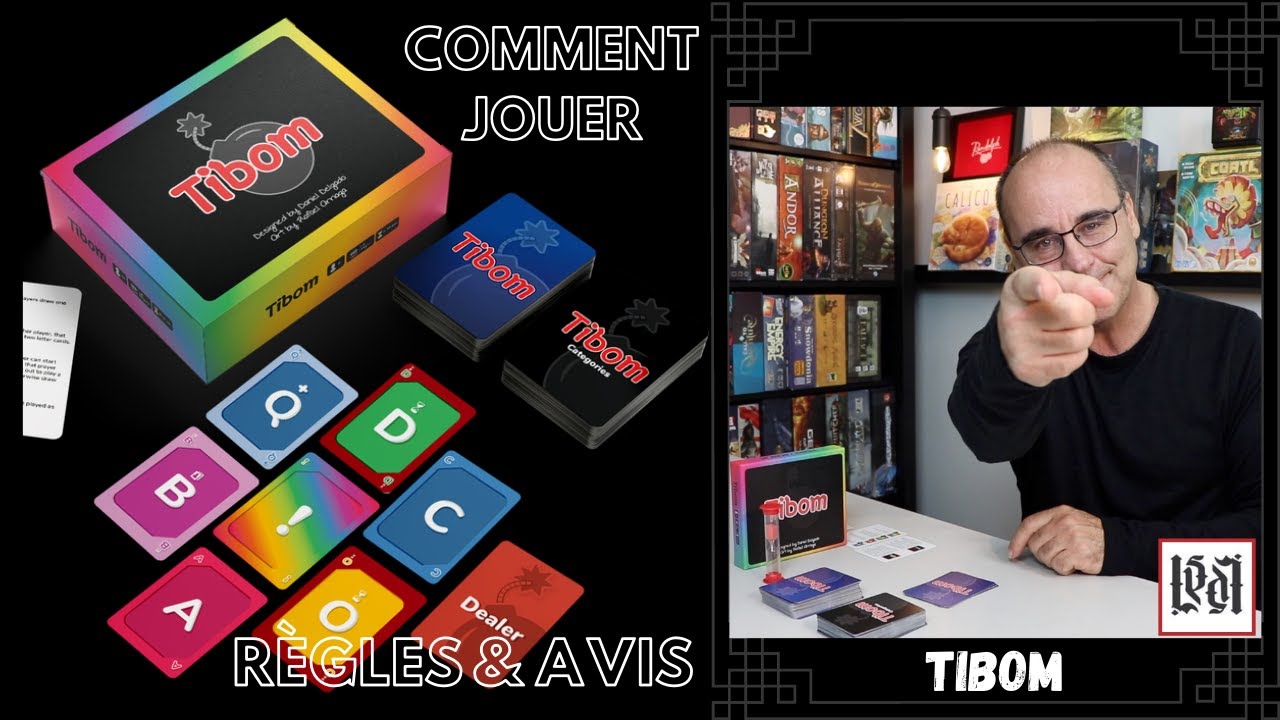 TIBOM : présentation KICKSTARTER du jeu de cartes