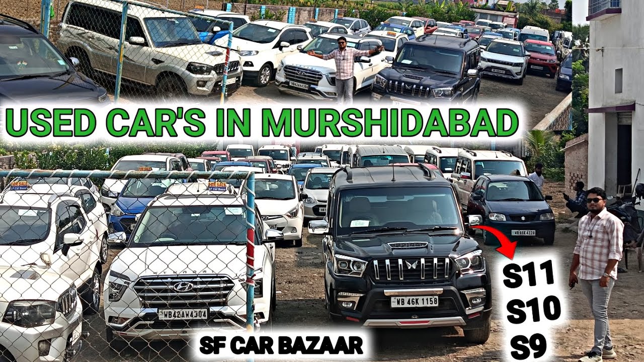 USED CAR IN MURSHIDABAD | Huge COLLECTION | Scorpio king, | sf car bazaar | Rajeev Rox Bharti