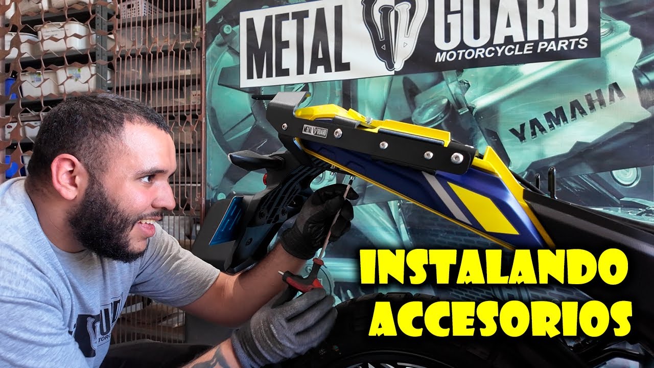 Instalando Parrilla y Protectores SUZUKI BABY VSTROM 160