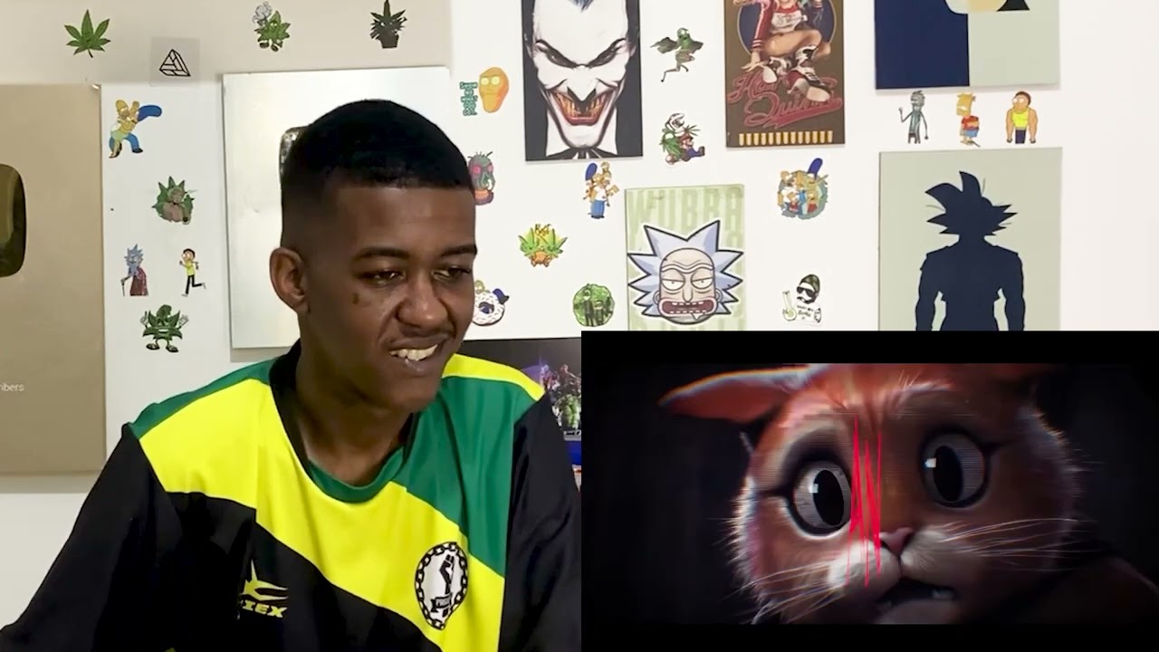 Jhony REACT - LOBO DA MORTE ( Gato de Botas 2! O Último Pedido ) - Mhrap ( Prod. Sid )