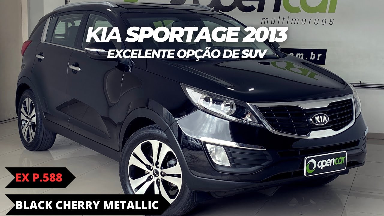 CONFIRA O EXCELENTE KIA SPORTAGE EX COM O PACOTE P.588 2.0 FLEX 2013 (4K) (VENDIDO)