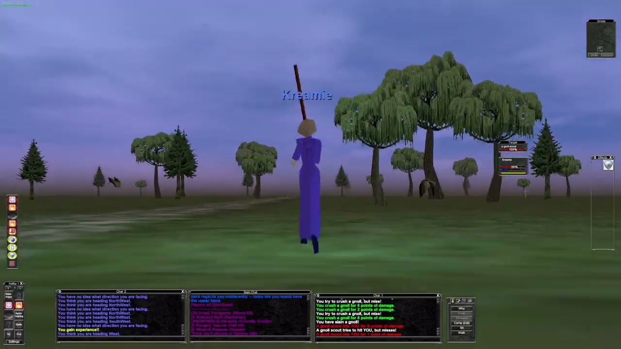 Classic Everquest Project 1999. Human Wizard in Qeynos p6
