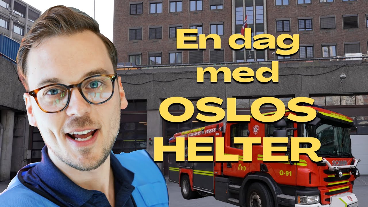En dag med Oslo brann og redningsetat