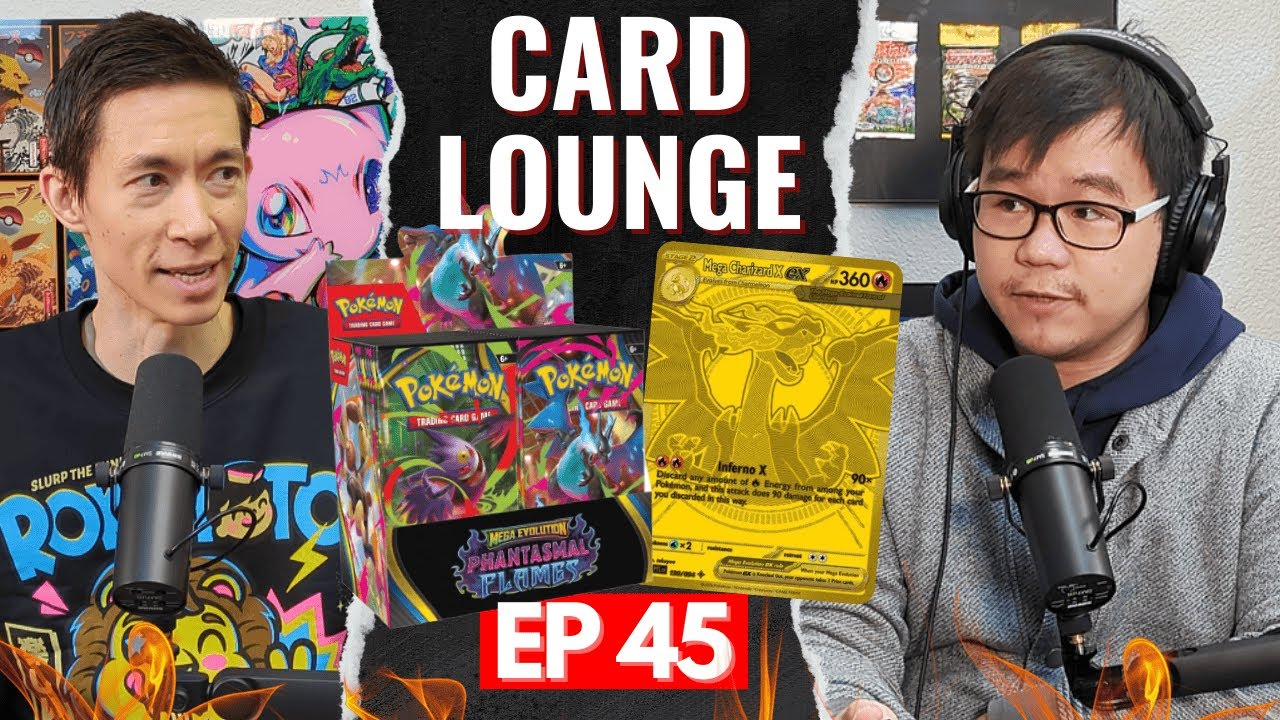 Phantasmal Flames, $250+ Boxes & the Future of Pok&eacute;mon Cards| Ep #45 | Card Lounge