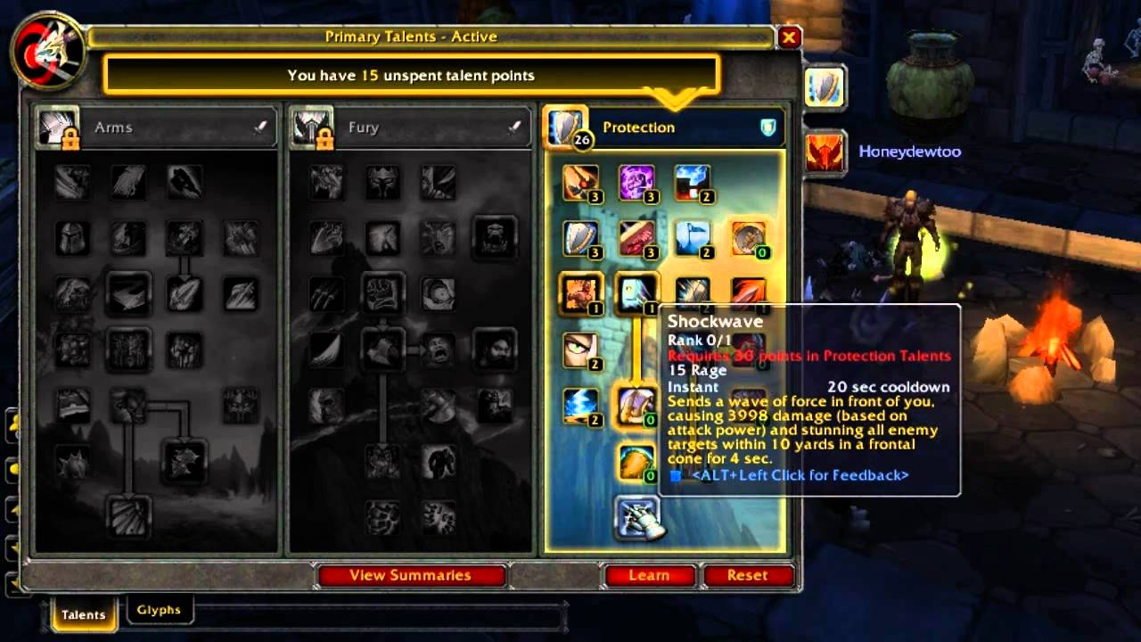 Warcraft - Cataclysm: Protection Warrior Changes: Critical Block, Thunderstruck, Blood and Thunder