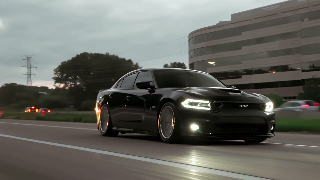 charger scat pack cinematic (4k)