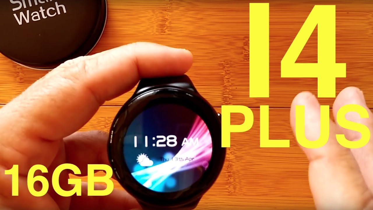 IQI Tech's I4 Android 5.1 1GBRAM/16GBROM Round Smartwatch: Unboxing and 1st Look