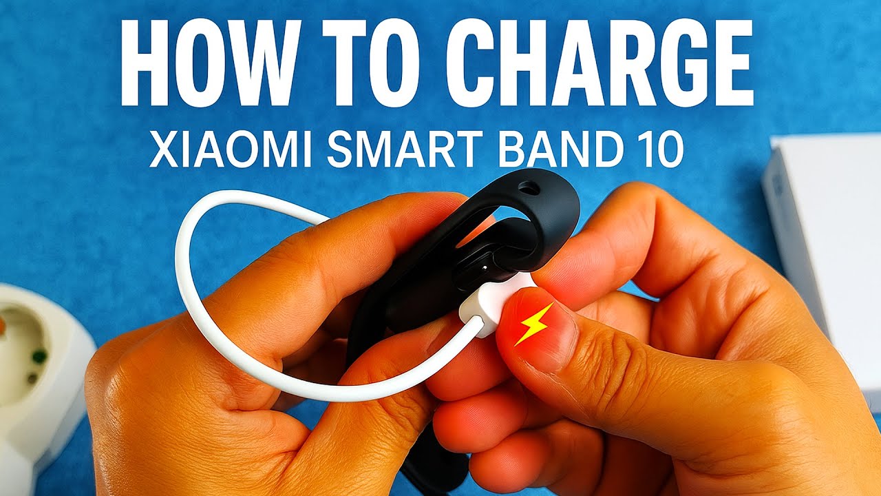 How to Charge Xiaomi Smart Band 10