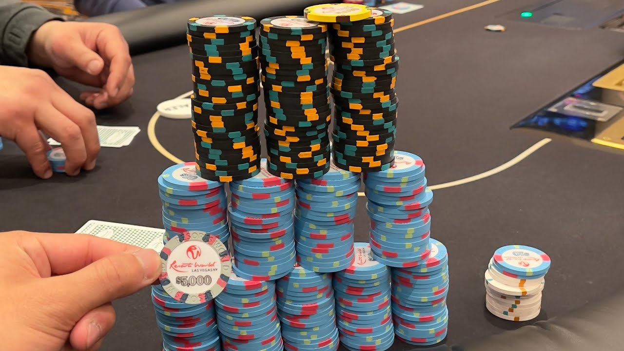 INSANE High Stakes Poker In VEGAS! Facing a $6,000 Bet With QUEENS | Poker Vlog 