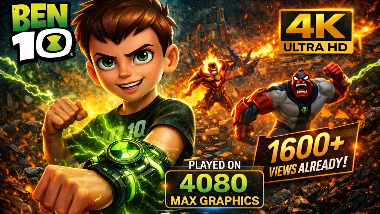 {PC} BEN 10 = POWER TRIP WALKTHROUGH GAMEPLAY HDR 4K #BEN10 #ben10omniverse #sekhonyt