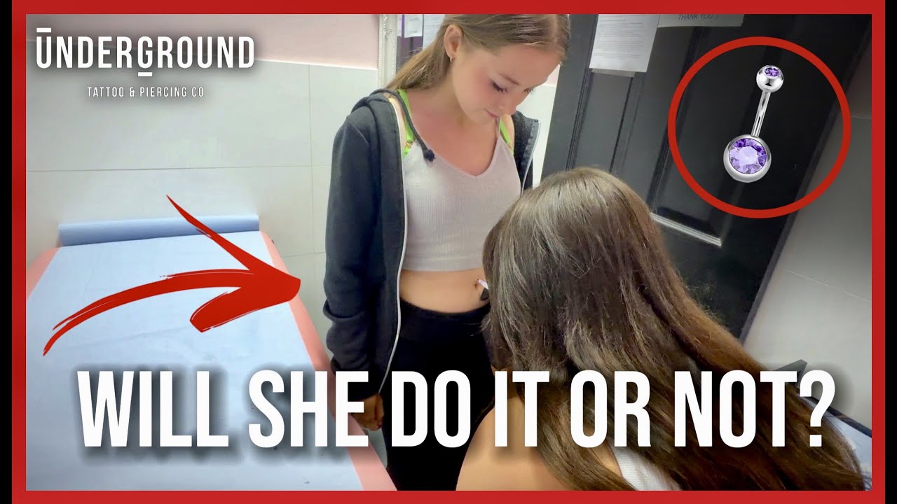 FULL PROCESS HERE! 🔥 Belly Button Piercing Vlog | Pain level | Aftercare