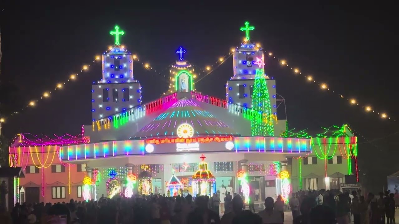 03-01-2026 150 Years Celebration Grand Car Procession of Our Lady | Vettavalam Church வேட்டவலம் 