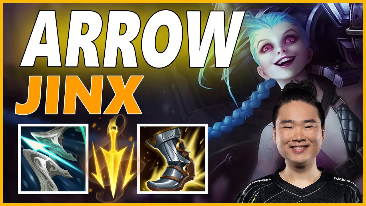 ⚡ARROW JINX ADC GAMEPLAY⚡SEASON 11 LEAGUE OF LEGENDS