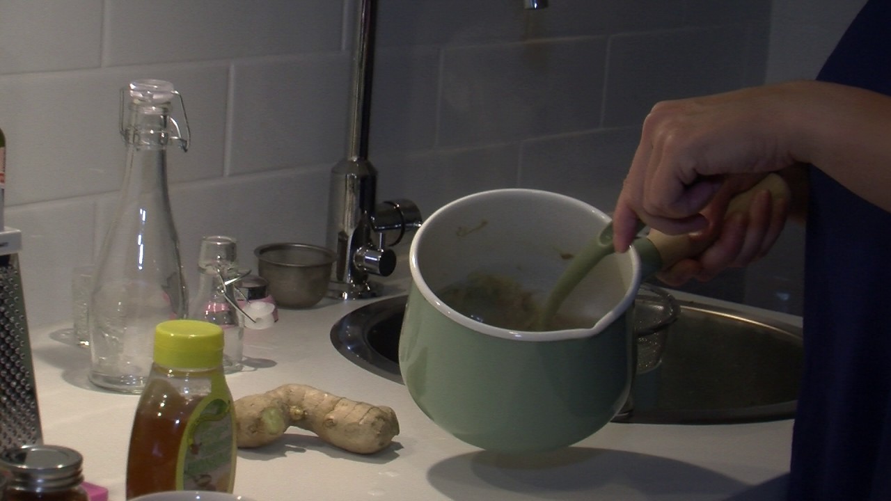 Ingefärashot med gurkmeja och cayennepeppar - del 1