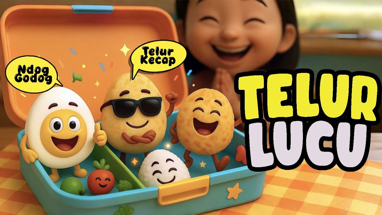 Telur Lucu - Lagu Anak Edukatif & Menggemaskan