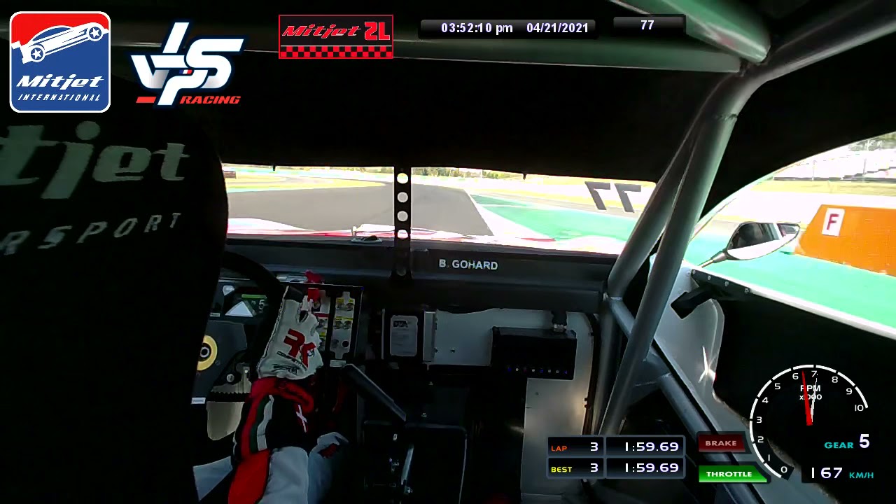 MITJET 2L MAGNY-COURS ROMAIN FAVRE FIRST TIME IN A CAR. 1.59.63