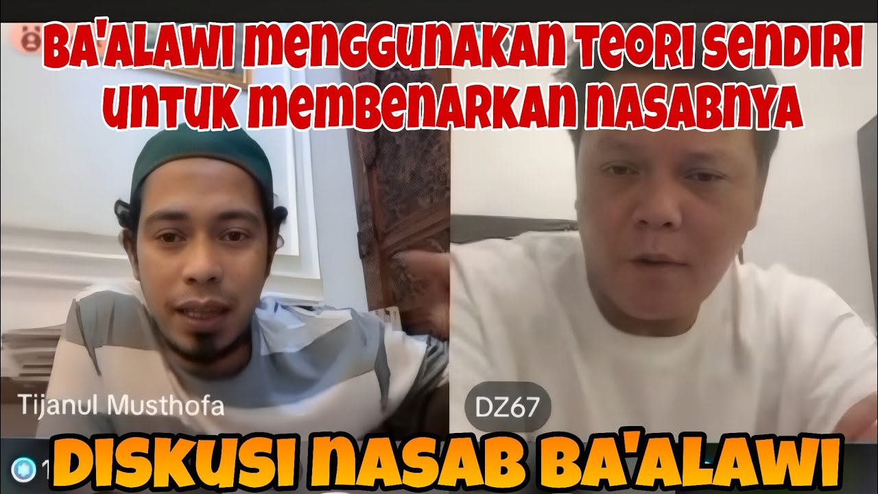 BA'ALAWI MENGGUNAKAN TEORI SENDIRI‼️ UNTUK MEMBENARKAN NASABNYA 