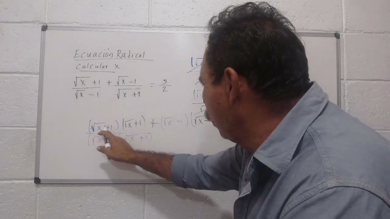 Ecuacion Radical # 8