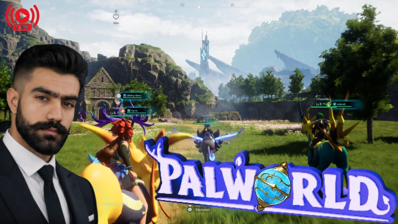 LIVE 🔴 20% Progress in Palworld | Survival Gameplay