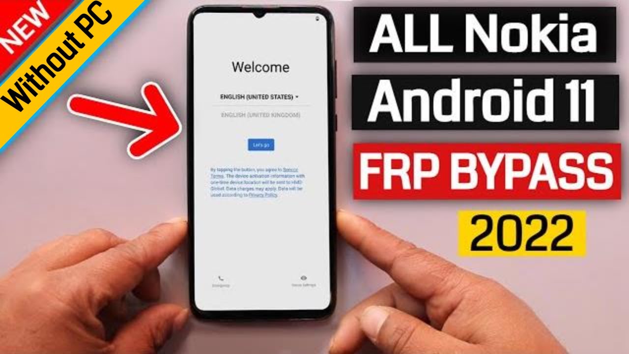 All Nokia Android 11 FRP Bypass / Reset Google Account Lock Without Pc 2022