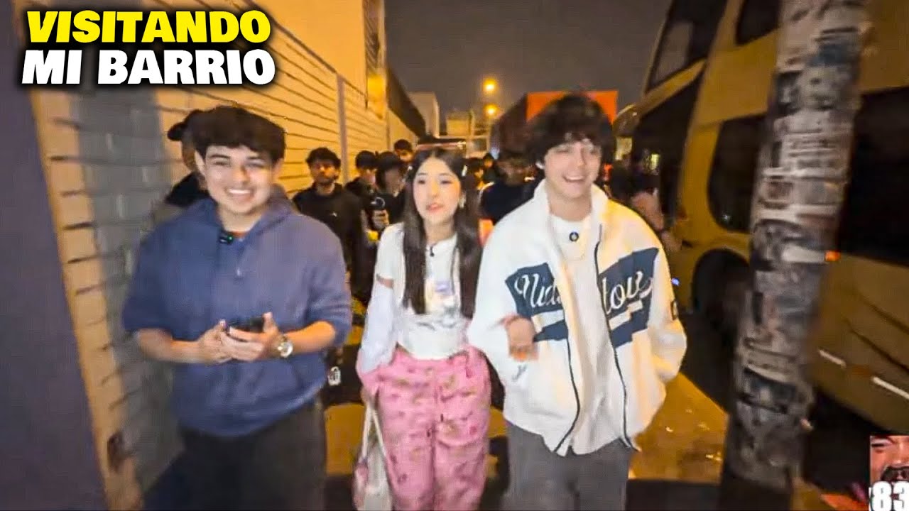 ZULLY VISITA SU BARRIO CON MATKEELAN, SACHA, DAARICK, EMETSUKI Y EMIKUKIS