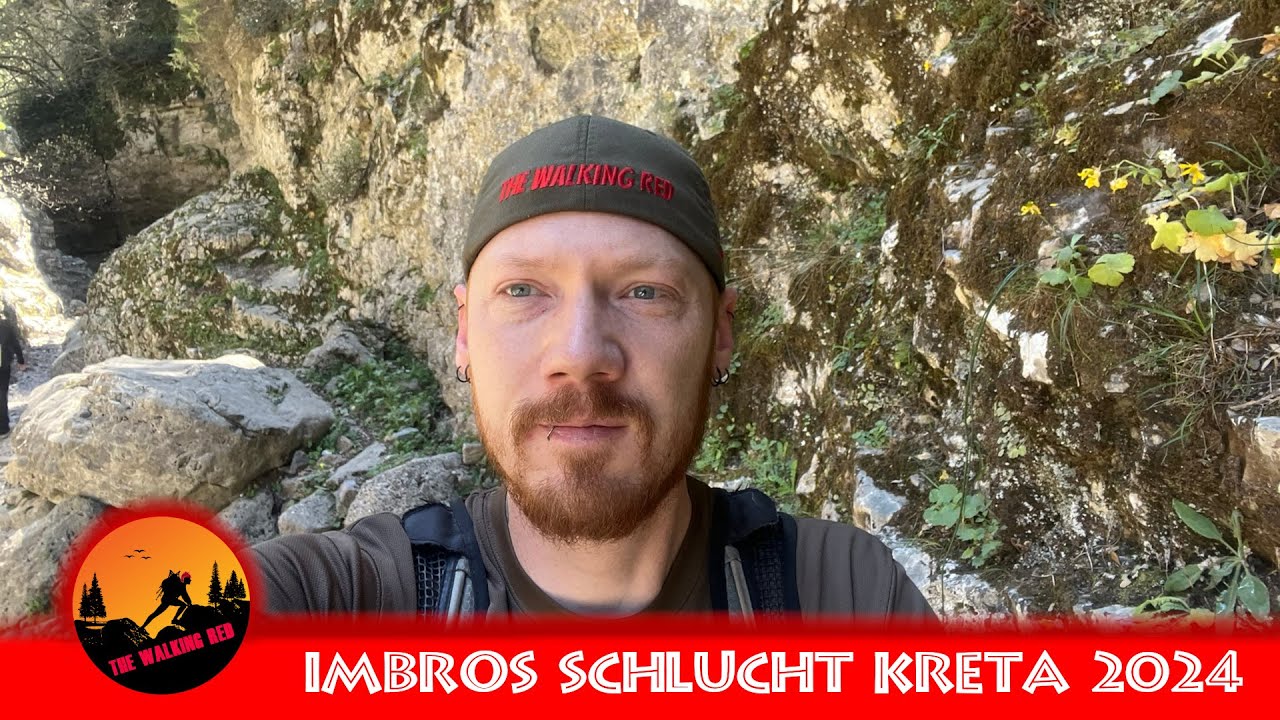 Part 2: Wanderung durch die Imbros Schlucht (10,3km | 530hm) | Kreta 2024 | Red84 - TheWalkingRed