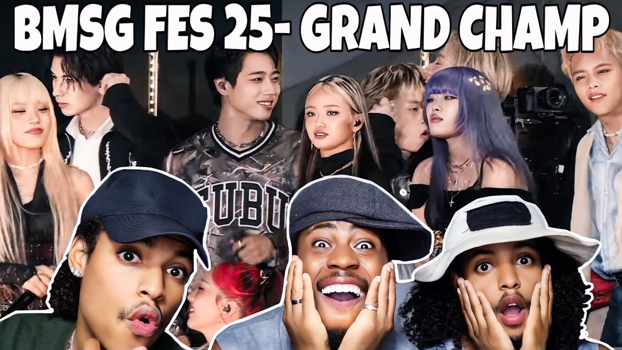 GRAND CHAMP -from BMSG FES'25- Reaction 