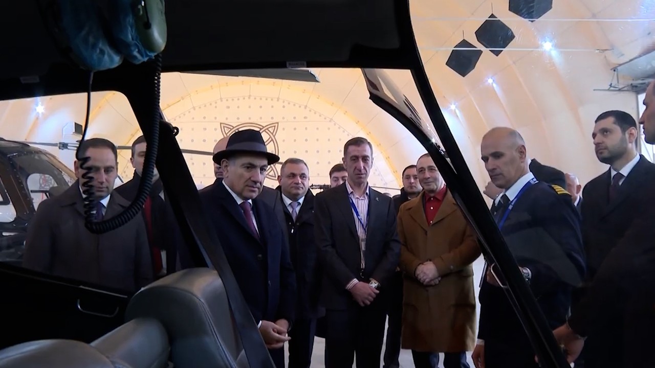 Վարչապետ Փաշինյանը այցելել է «Armenian Helicopters» ընկերություն