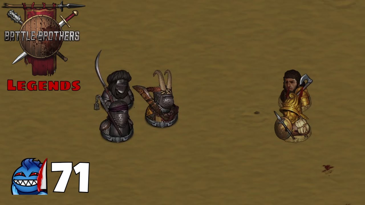 Battle Brothers Legends Mod - The Shieldless - Ep 71 Mending Wounds