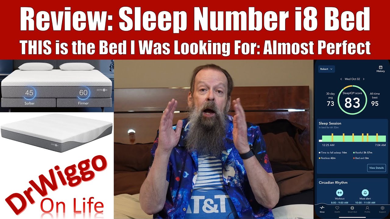 Обзор регулируемого матраса Sleep Number i8