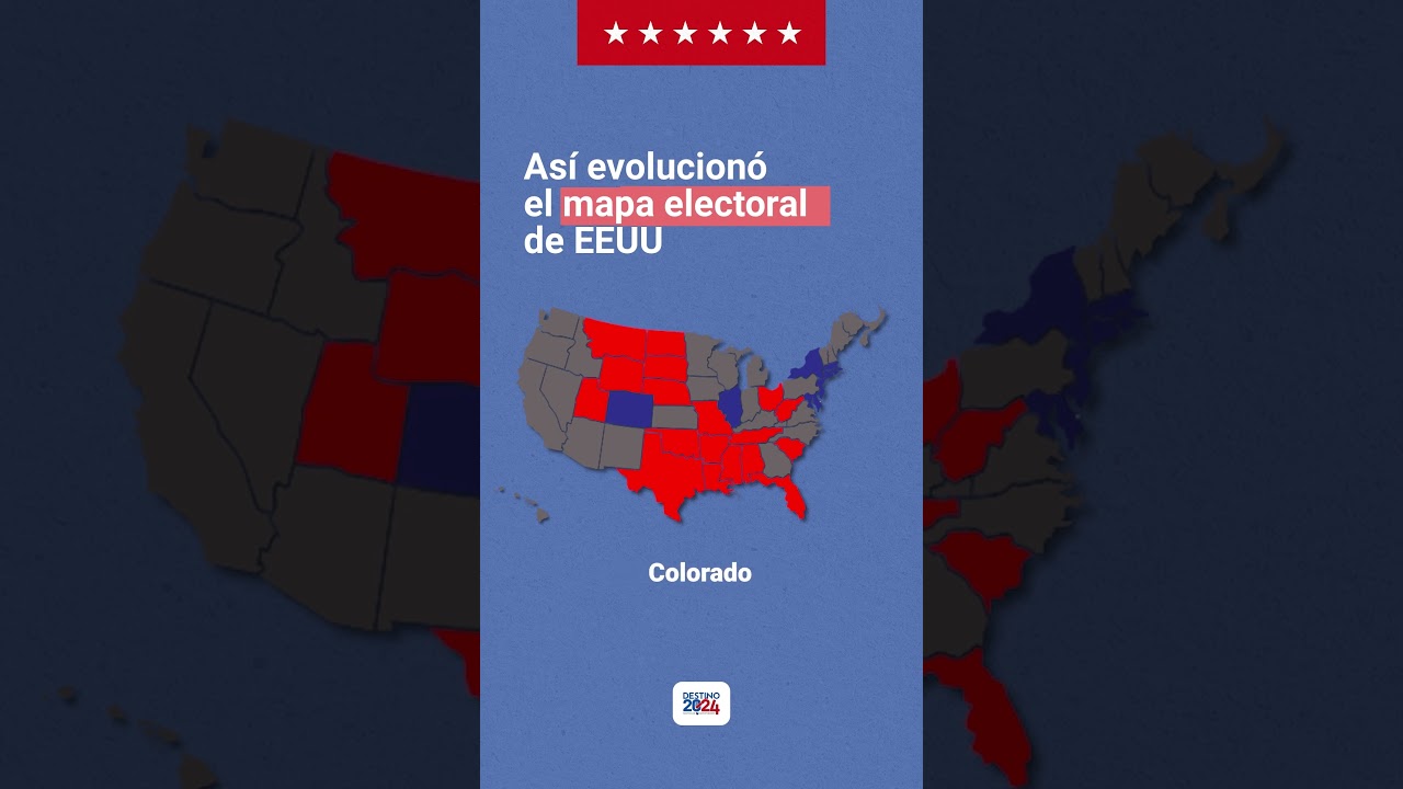 As&iacute; ha evolucionado el mapa electoral en estas elecciones en Estados Unidos