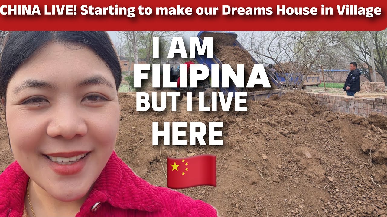Ate Clydee life in China is live! Dream House Update in Village of China 🇨🇳