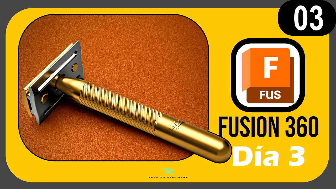 Modelado en Fusion 360 - Día 3