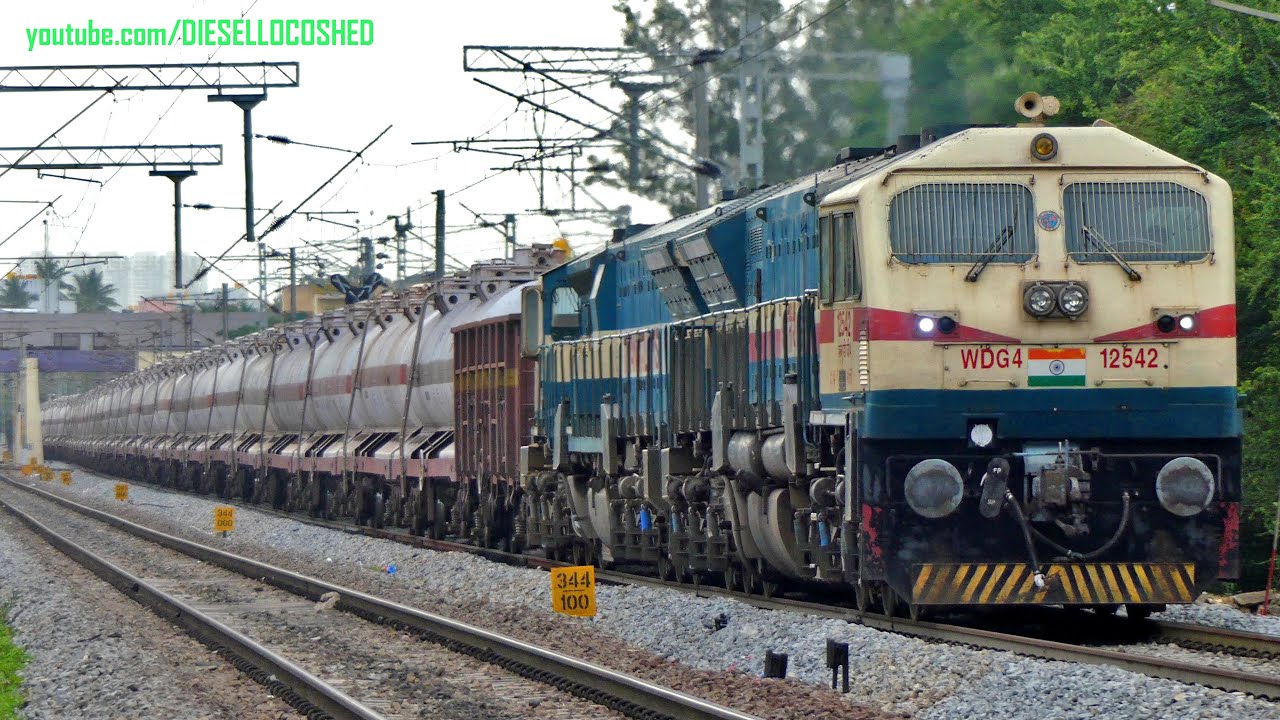 TIGER STRIPED COW CATCHER !! WDG 4 Twins with BTPGLN Freight | Indian Railways